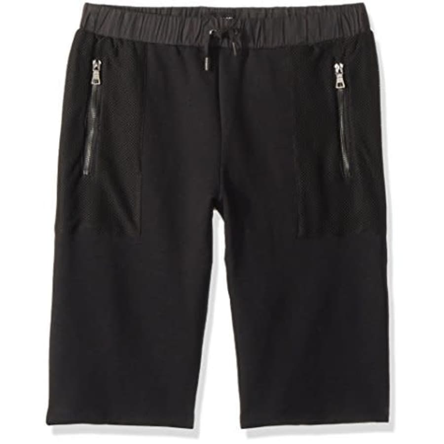 HUDSON Boys' Little Pull On Short, High Tech Black, 4 for $15