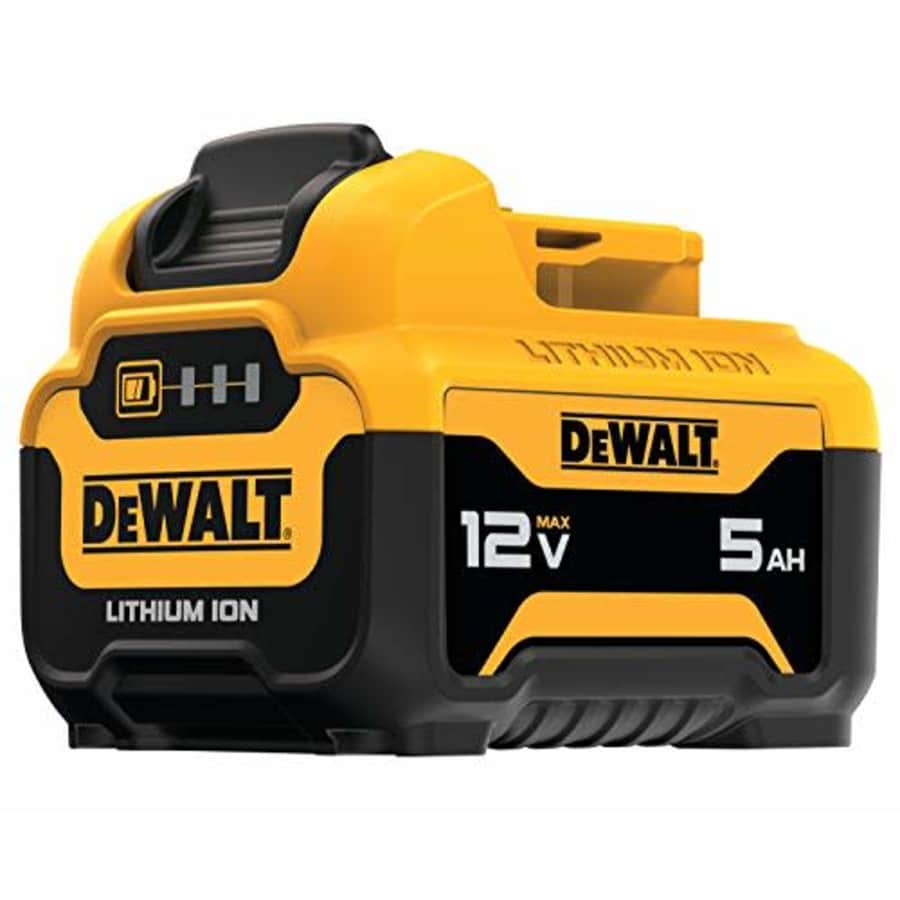 DEWALT DCB126 12V MAX* 5.0Ah Lithium Ion Battery for $51
