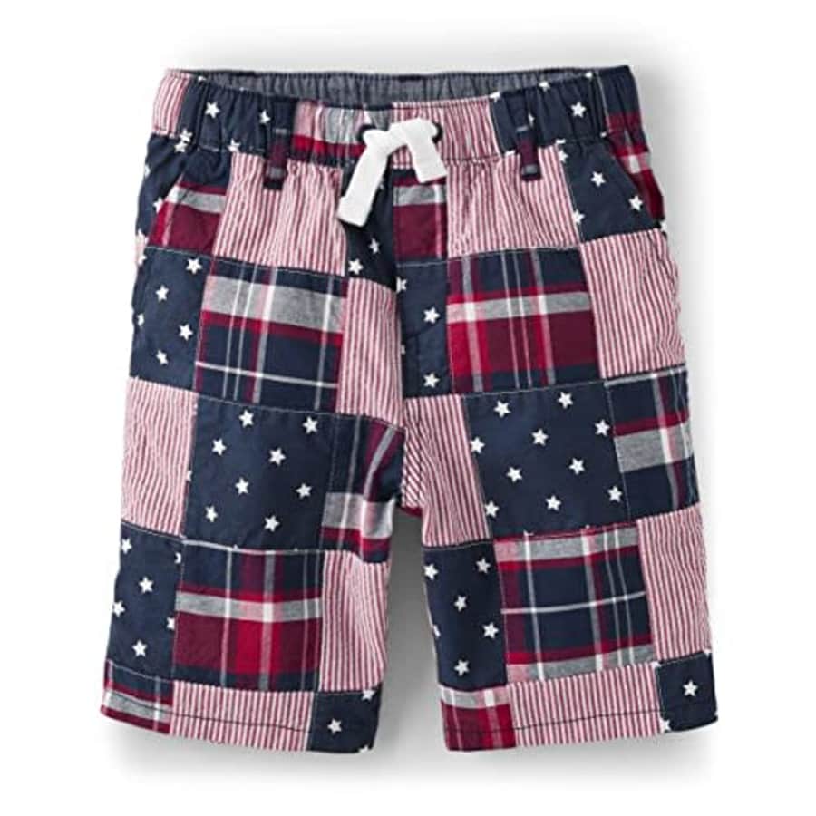 Gymboree Boys and Toddler Pull On Shorts, Red/Tidal Madras, 6 US for $18 Gymboree Boys and Toddler Pull On Shorts, Red/Tidal Madras, 6 US for $18