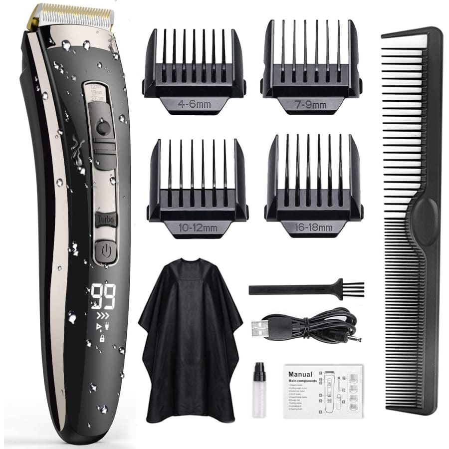 Dusasa Cordless Hair Clipper Set for $10