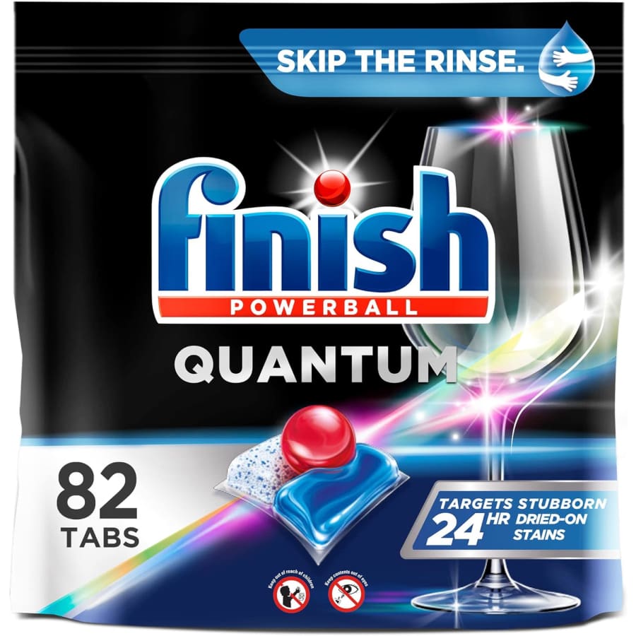 Finish Powerball Quantum Dishwasher Detergent Tablets 82-Pack for $12 w/ Sub & Save