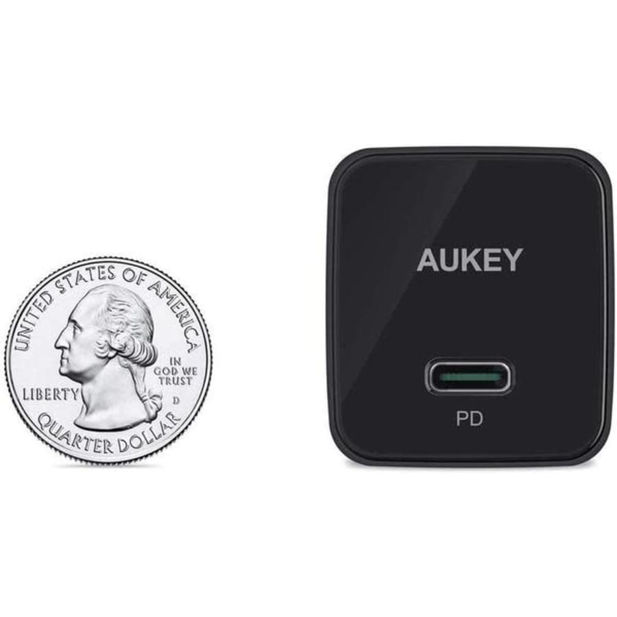 Aukey Minima 20W USB-C Charger for $5 Aukey Minima 20W USB-C Charger for $5