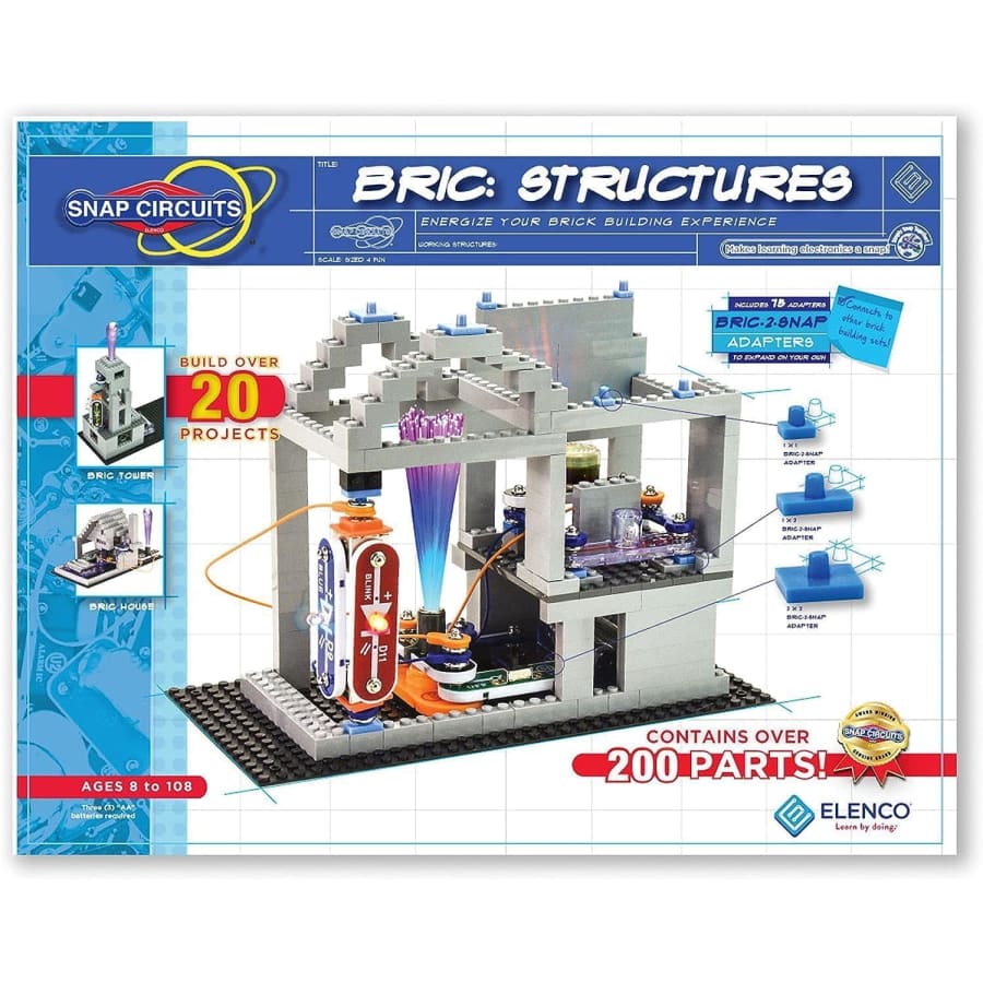 Snap Circuits BRIC: Structures Kit: $19.33 Snap Circuits BRIC: Structures Kit: $19.33
