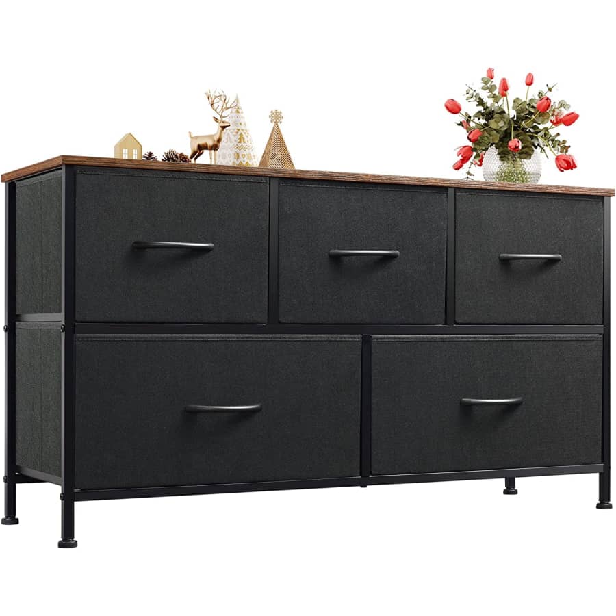 WLive 5-Drawer Dresser for $59