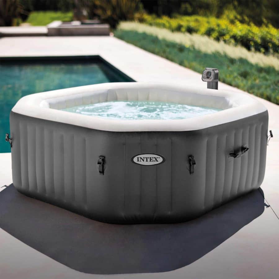 Intex 120 Bubble Jets Inflatable Hot Tub for $345 Intex 120 Bubble Jets Inflatable Hot Tub for $345