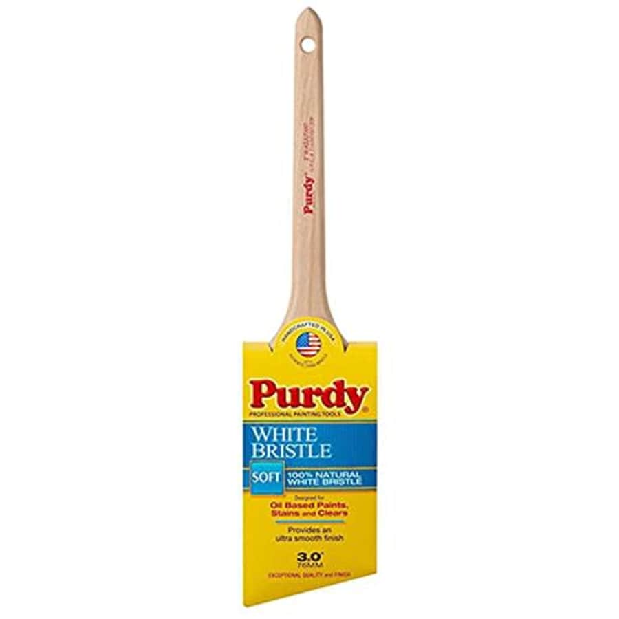 3" Purdy 144024430 Adjutant Angled Sash Paint Brush, White China Bristle Pack of 1 for $110 3" Purdy 144024430 Adjutant Angled Sash Paint Brush, White China Bristle Pack of 1 for $110