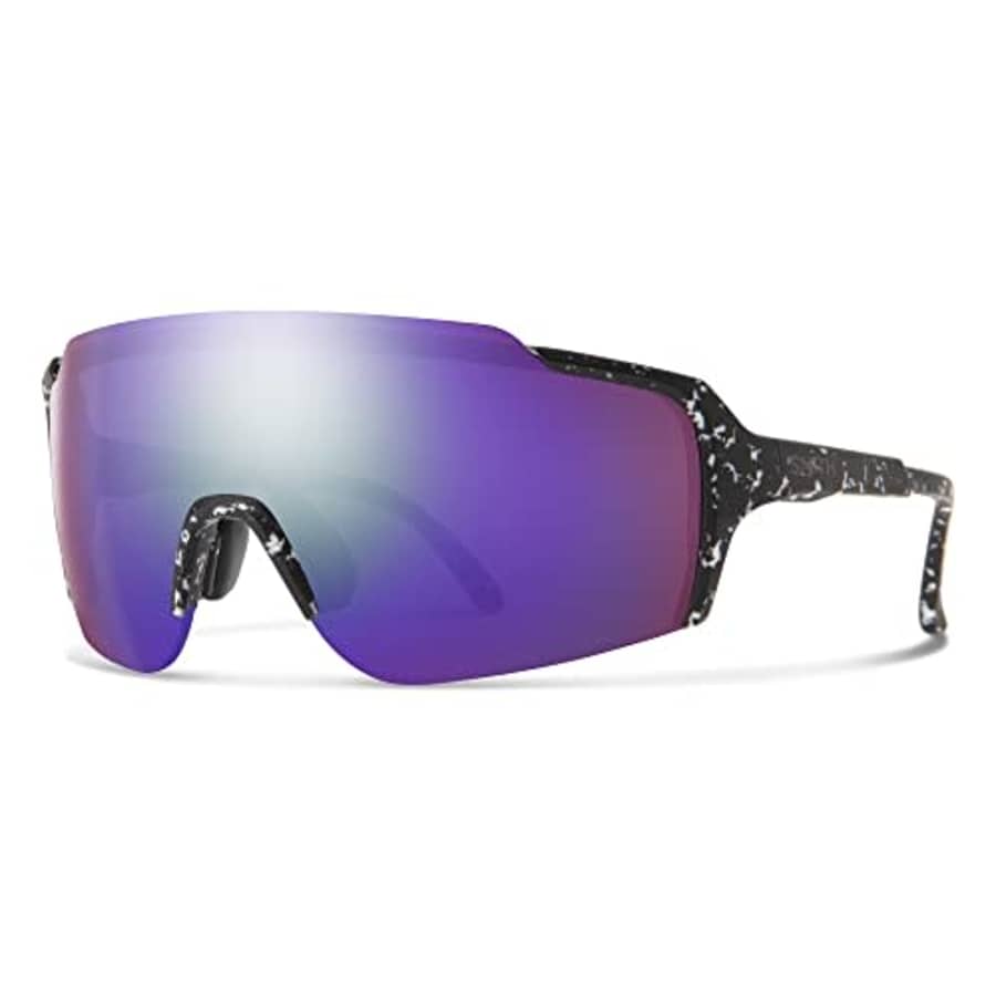 Smith Flywheel Sport & Performance Sunglasses - Matte Black Marble | Chromapop Violet Mirror for $185 Smith Flywheel Sport & Performance Sunglasses - Matte Black Marble | Chromapop Violet Mirror for $185