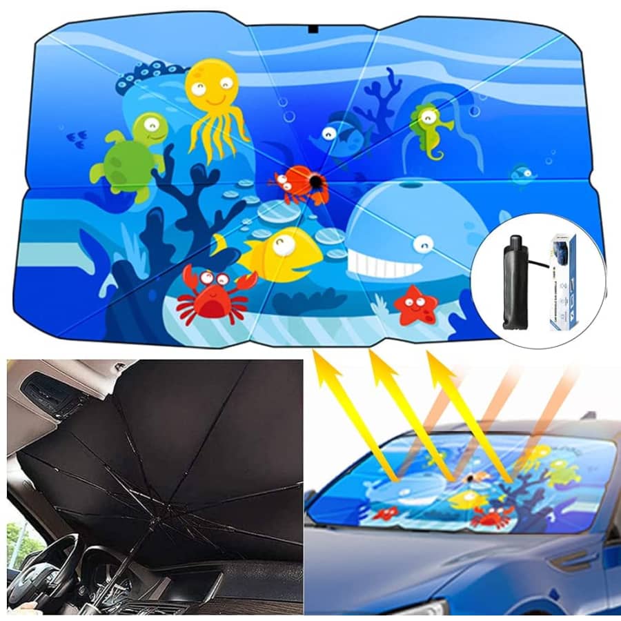 Sharpai Car Windshield Shade for $12