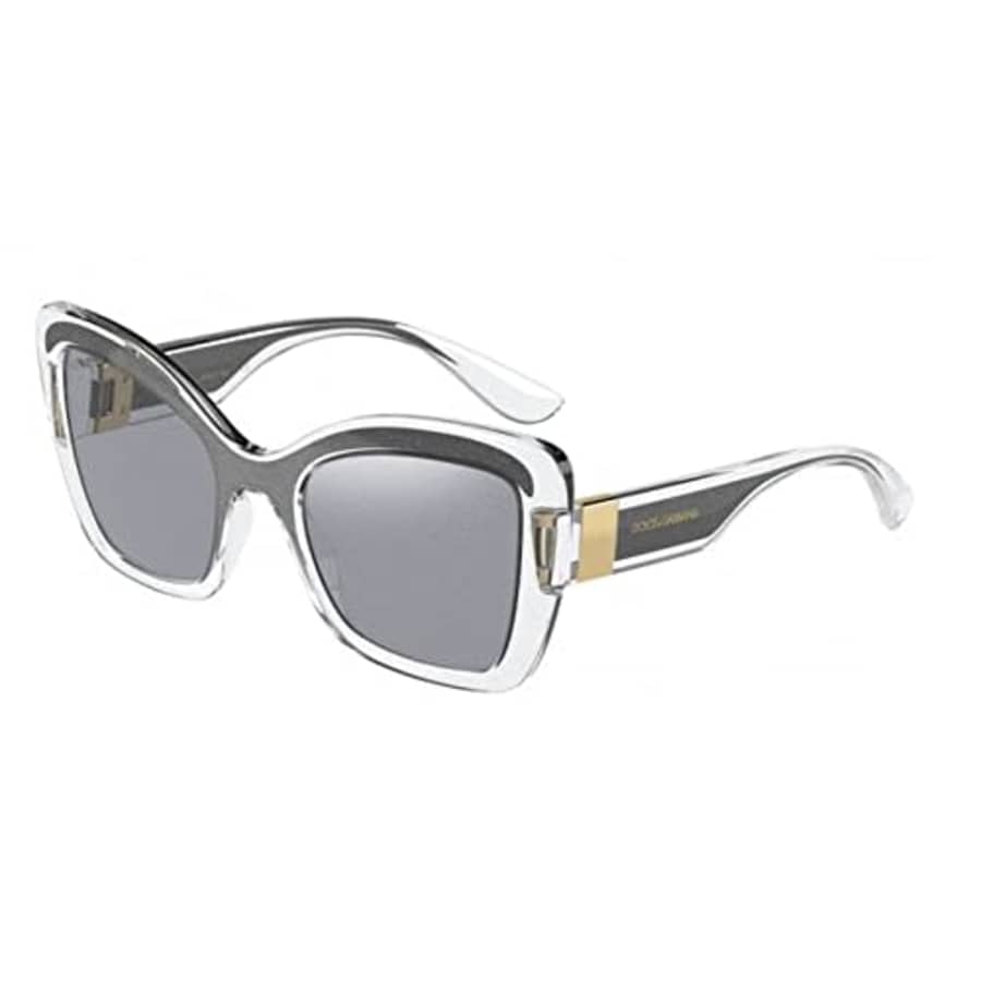 Sunglasses Dolce & Gabbana DG 6170 33494R Transparent Grey Glitter for $157 Sunglasses Dolce & Gabbana DG 6170 33494R Transparent Grey Glitter for $157