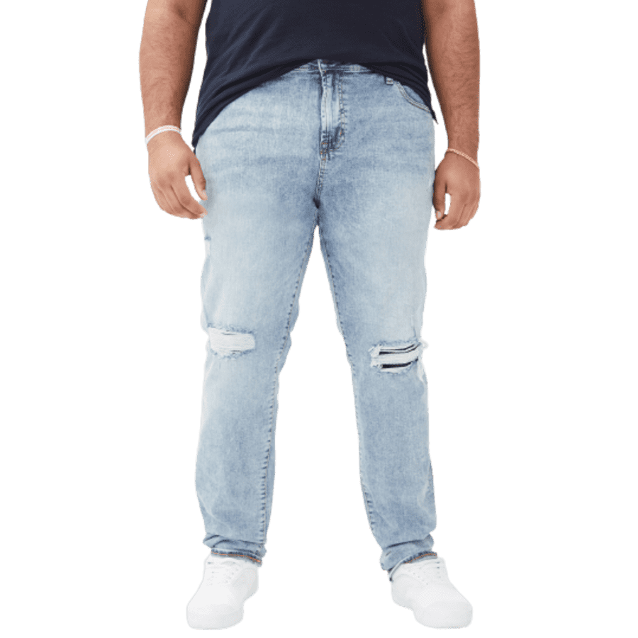 Aeropostale Men's Real Denim Athletic Skinny Stretch Jeans for $16