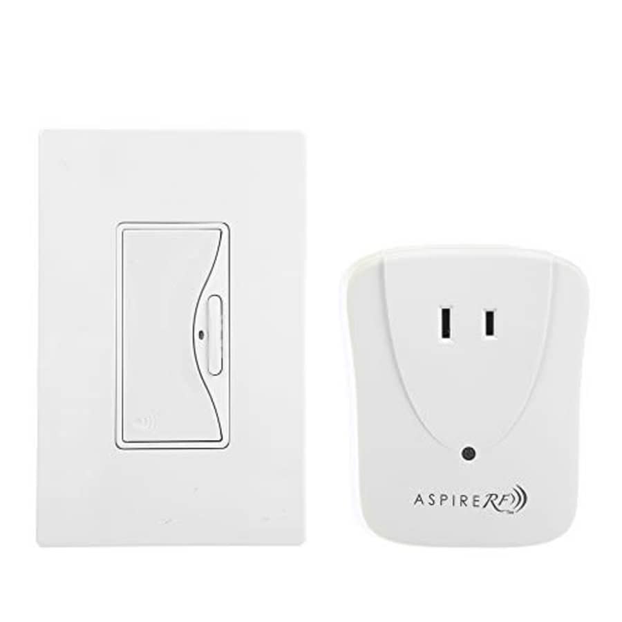 Eaton RFASLDMAW Aspire Z-Wave Anyplace Kit (RF9575AW Switch & RFLDM Lamp Dimming Module), Alpine for $92 Eaton RFASLDMAW Aspire Z-Wave Anyplace Kit (RF9575AW Switch & RFLDM Lamp Dimming Module), Alpine for $92