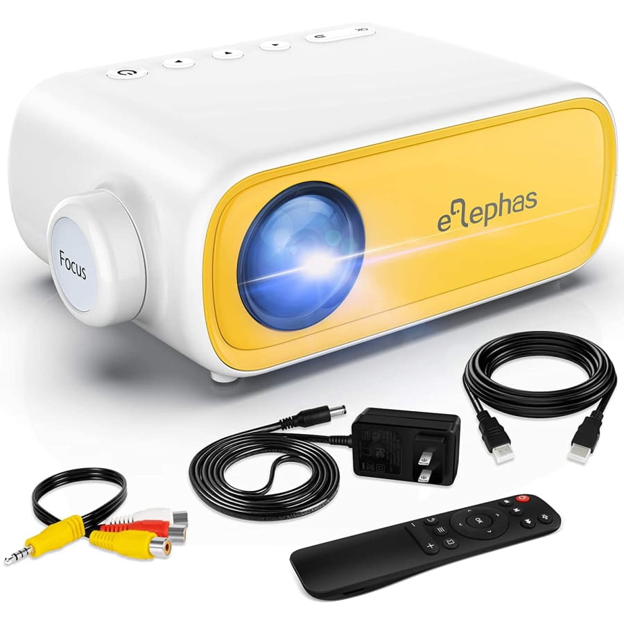 Elephas Portable Mini Projector for $24 Elephas Portable Mini Projector for $24