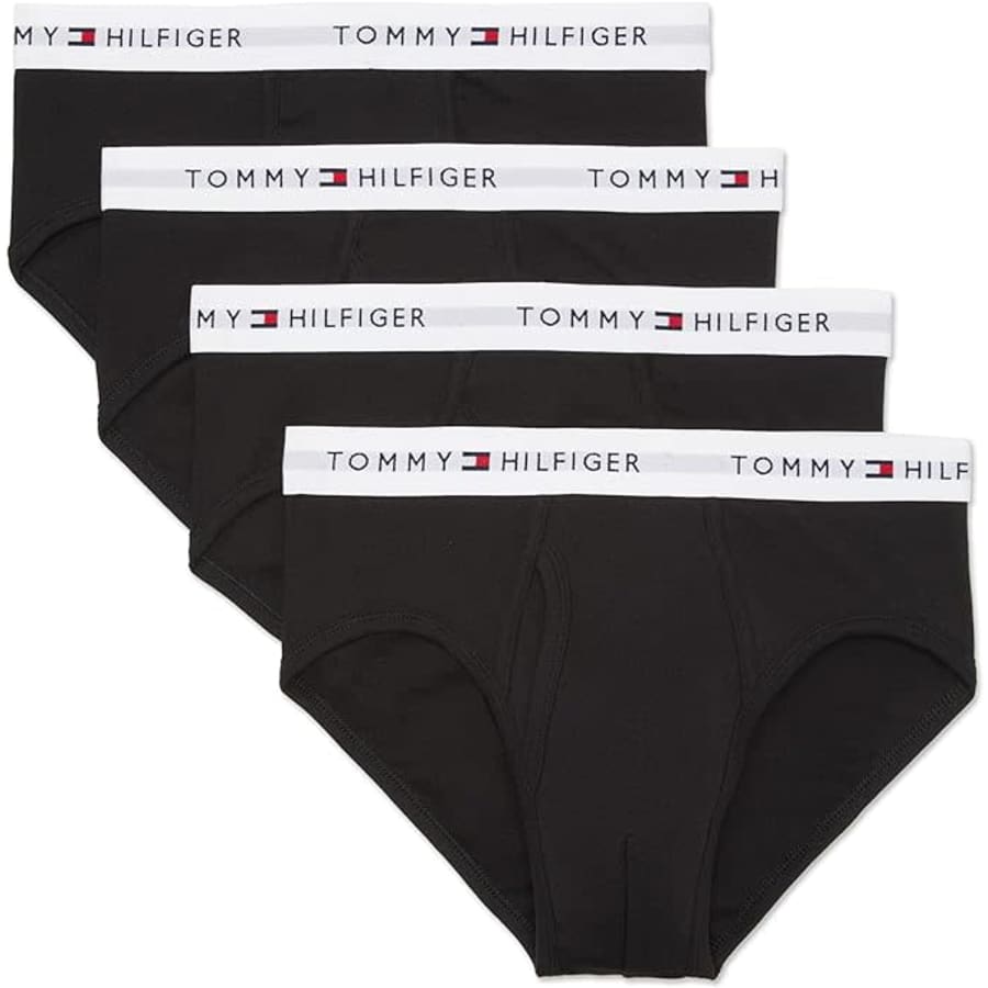 Tommy Hilfiger Men's Cotton Classics Briefs 4-Pack for $26 Tommy Hilfiger Men's Cotton Classics Briefs 4-Pack for $26