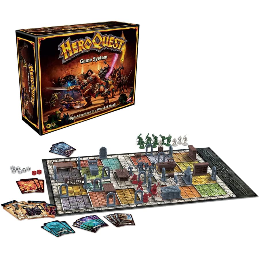 HeroQuest Game System Tabletop Board Game for $76