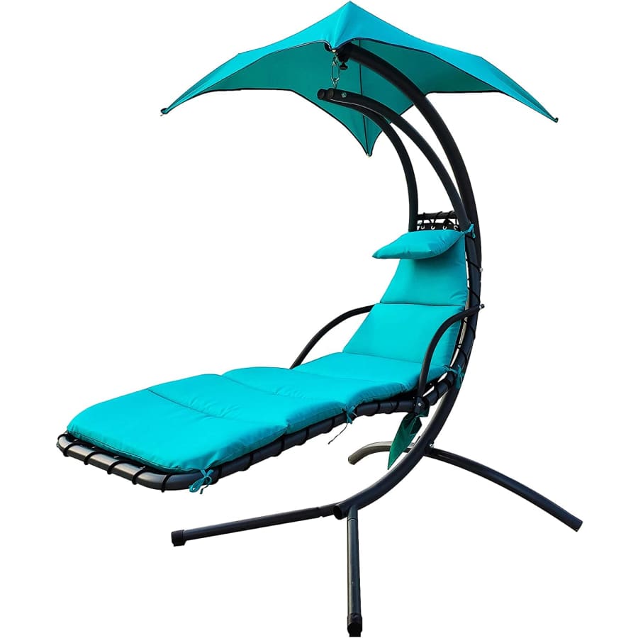 BalanceFrom Hanging Curved Chaise Lounge for $90 BalanceFrom Hanging Curved Chaise Lounge for $90