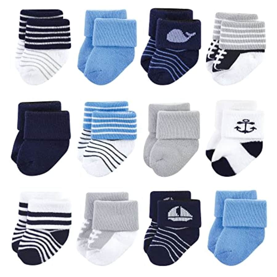 Luvable Friends Unisex Baby Newborn and Baby Terry Socks, Whale, 6-12 Months for $16 Luvable Friends Unisex Baby Newborn and Baby Terry Socks, Whale, 6-12 Months for $16