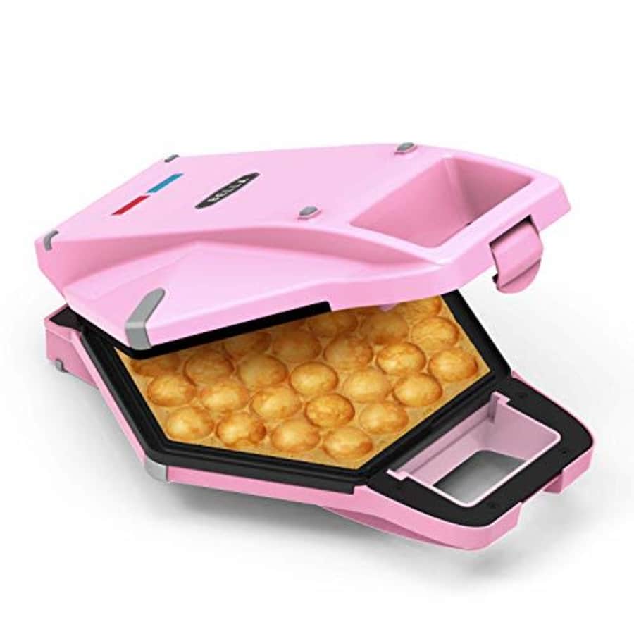 BELLA Bubble Waffle Maker, Quickly Make Fluffy 9 Authentic Hong Kong Breakfast or Dessert Waffles, for $33
