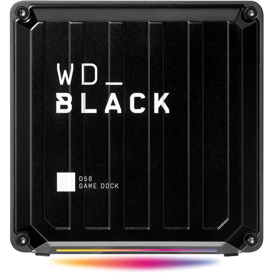 WD_BLACK D50 Game Dock with Thunderbolt 3 for $220