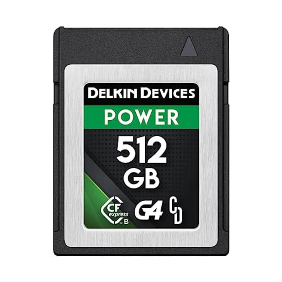 Delkin 512GB Power CFexpress Type B G4 Memory Cards for $175 Delkin 512GB Power CFexpress Type B G4 Memory Cards for $175