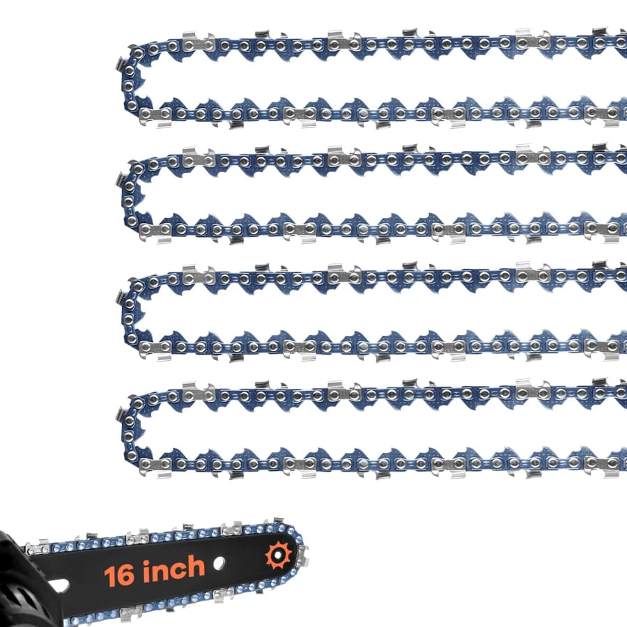 Vastar 16" Chainsaw Chain 4-Pack for $10 Vastar 16" Chainsaw Chain 4-Pack for $10