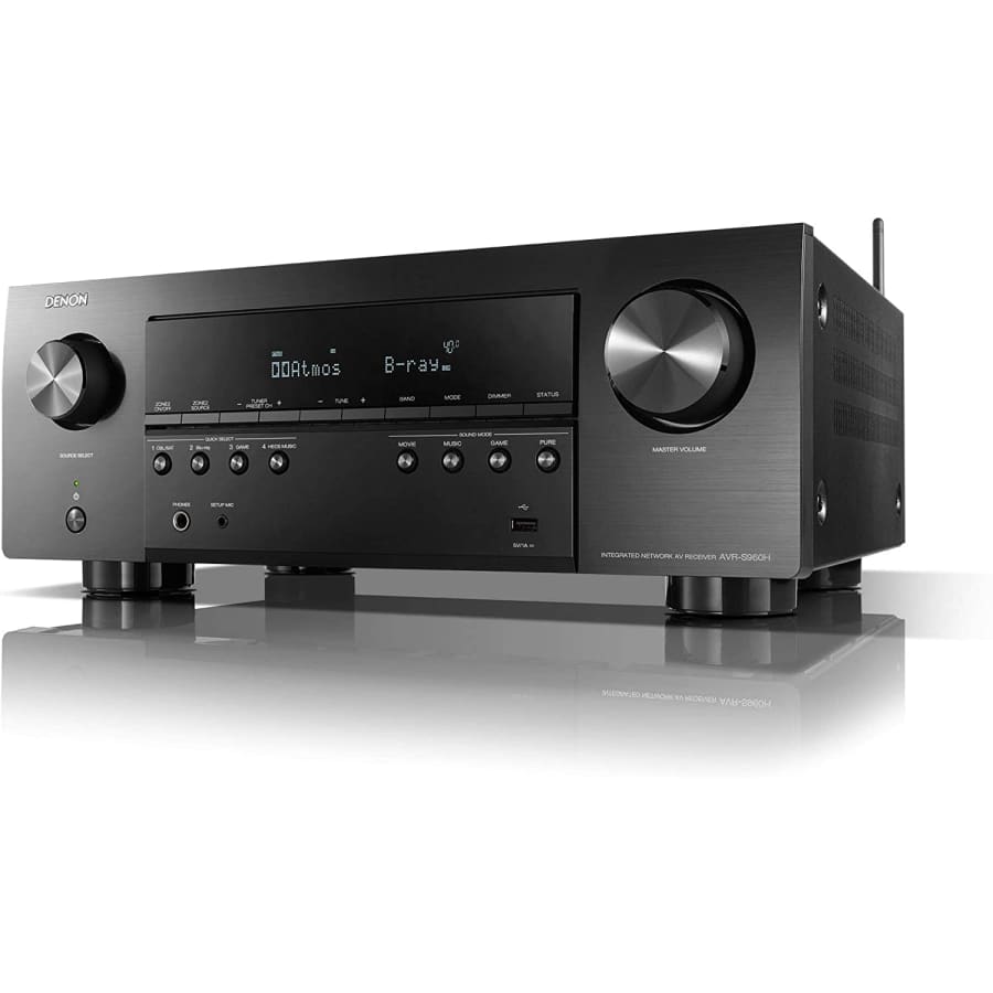 Denon AVR-S960H 8K Ultra HD 7.2 Channel AV Receiver for $549 Denon AVR-S960H 8K Ultra HD 7.2 Channel AV Receiver for $549
