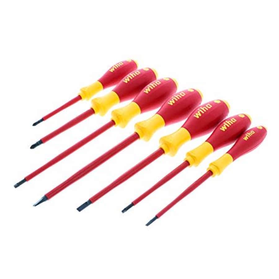 Wiha Tools Wiha 32097 | 7 Piece Insulated SoftFinish Screwdriver Set for $45