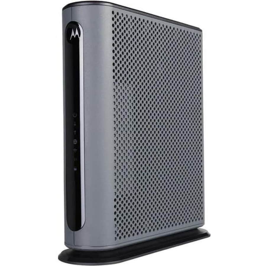 Open-Box Motorola Cable Modem and AC1900 Wi-Fi Router Combo: $30 Open-Box Motorola Cable Modem and AC1900 Wi-Fi Router Combo: $30