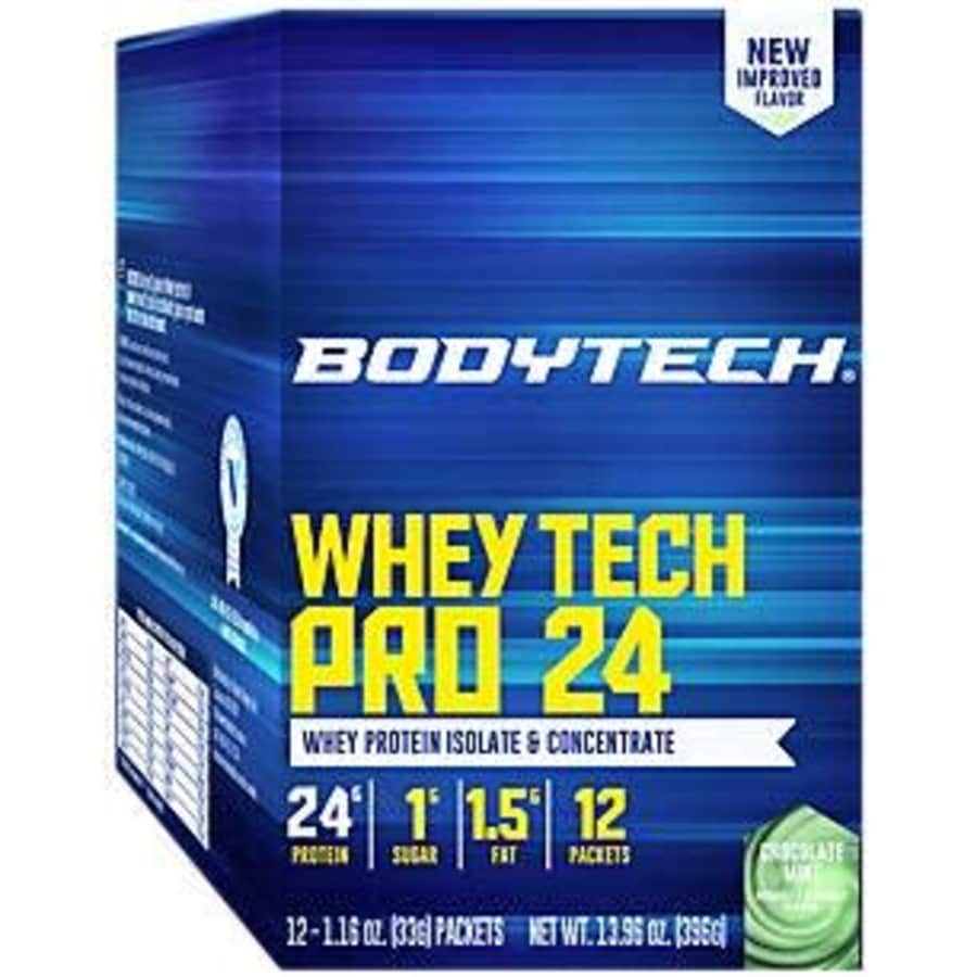 BodyTech Whey Tech Pro 24 Protein Powder Protein Enzyme Blend with BCAA's to Fuel Muscle Growth for $10 BodyTech Whey Tech Pro 24 Protein Powder Protein Enzyme Blend with BCAA's to Fuel Muscle Growth for $10