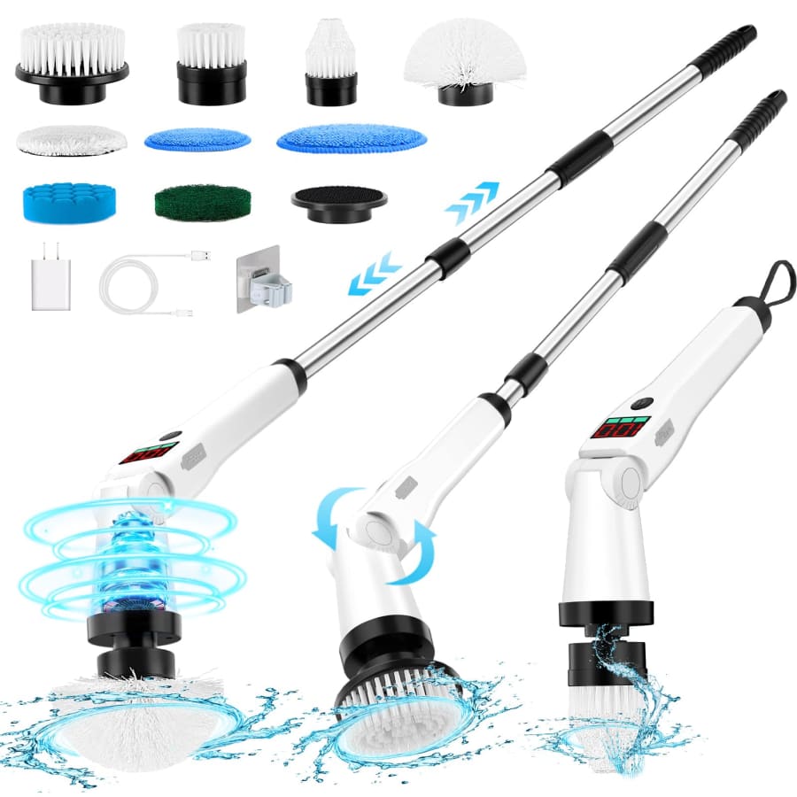 Towponics Electric Spin Scrubber for $20