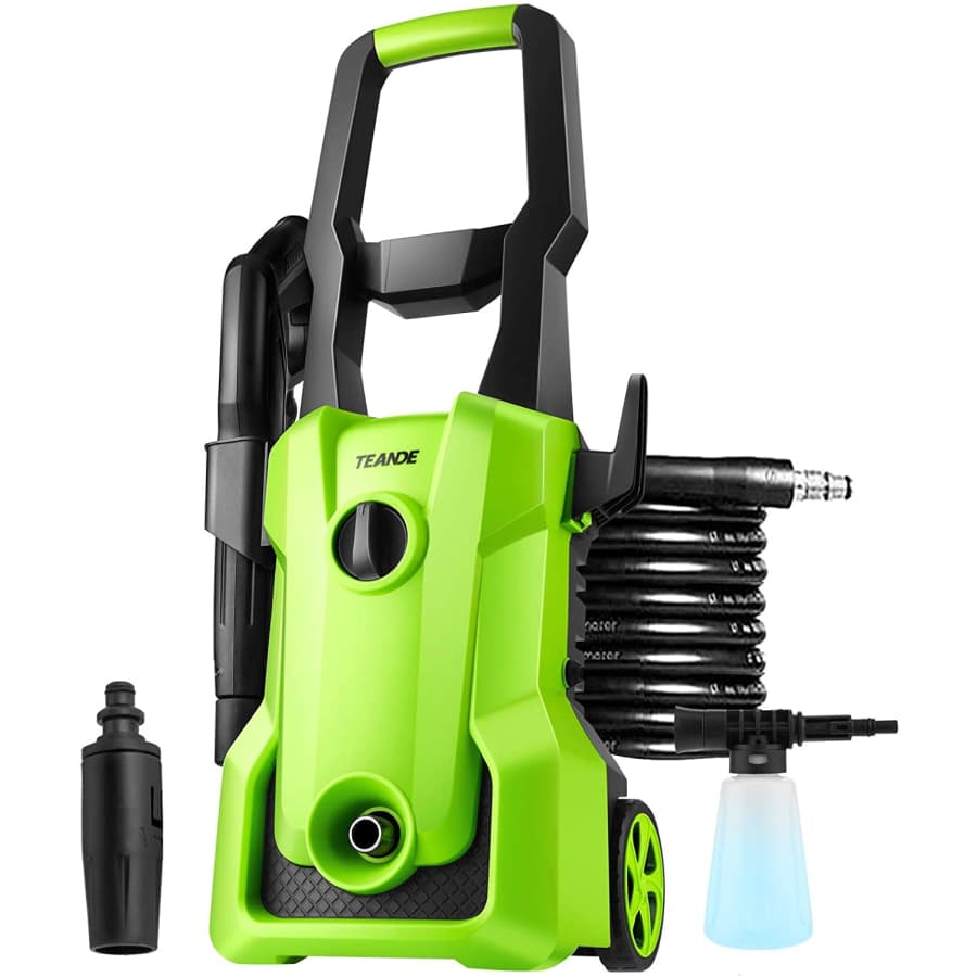 Teande 3,000PSI Electric Pressure Washer for $104 Teande 3,000PSI Electric Pressure Washer for $104