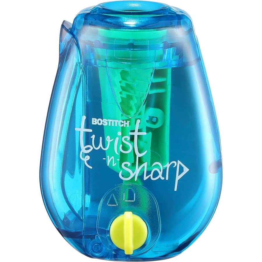 Bostitch Twist-N-Sharp Manual Pencil Sharpener for 65 cents Bostitch Twist-N-Sharp Manual Pencil Sharpener for 65 cents