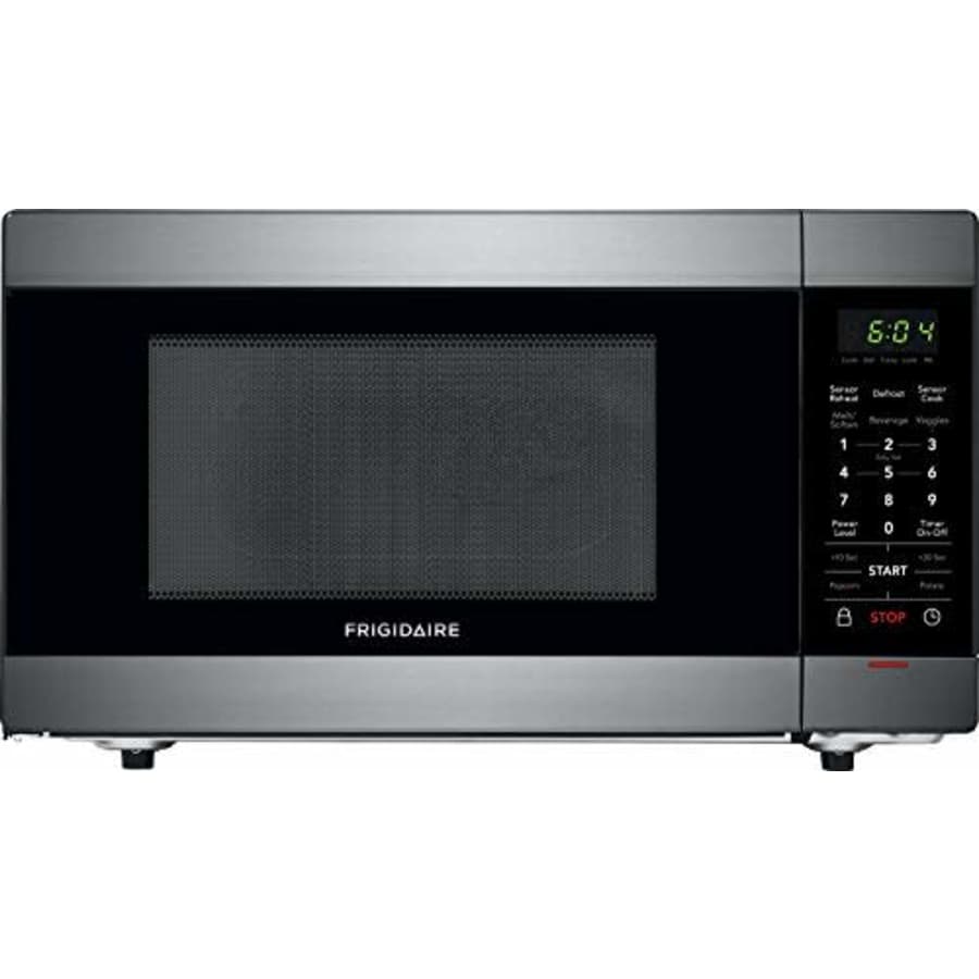 Frigidaire 1.4 Cu. Ft. Countertop Microwave in Black Stainless Steel for $348 Frigidaire 1.4 Cu. Ft. Countertop Microwave in Black Stainless Steel for $348