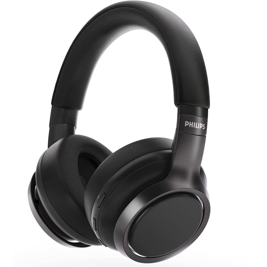 Philips Hybrid Active Noise Canceling Over Ear Wireless Headphones: $40