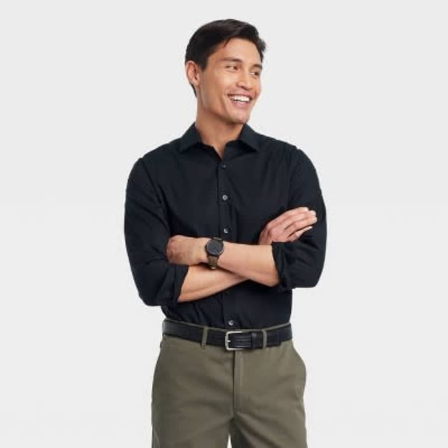 Goodfellow & Co. Men's Performance Dress Button-Down Shirt for $7.33 in cart Goodfellow & Co. Men's Performance Dress Button-Down Shirt for $7.33 in cart