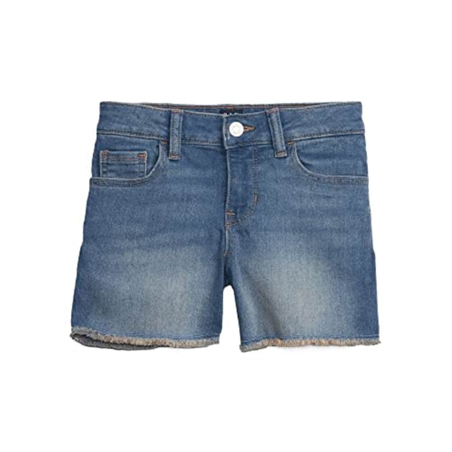 GAP Girls Mid Rise Midi Short Medium Wash 14 Reg for $14