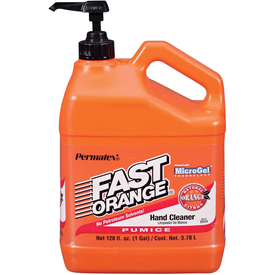 Permatex Fast Orange Pumice Lotion Hand Cleaner 1-Gallon Pump Bottle for $11 Permatex Fast Orange Pumice Lotion Hand Cleaner 1-Gallon Pump Bottle for $11