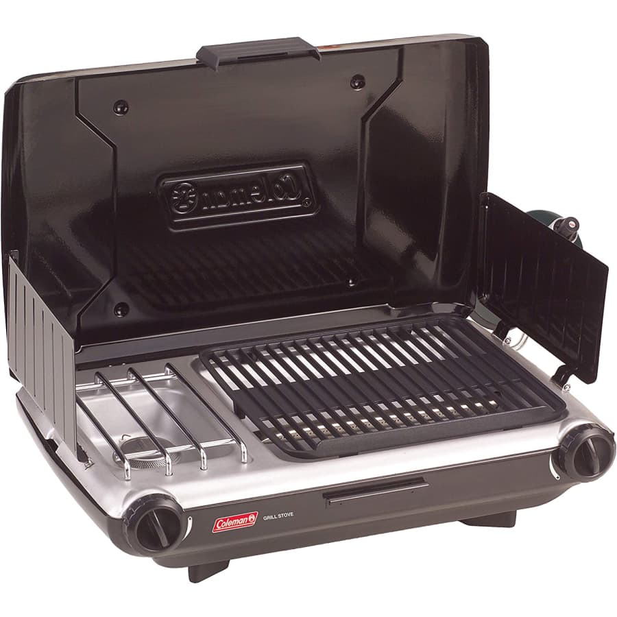Coleman Tabletop 2-in-1 Camping Grill/Stove for $120 Coleman Tabletop 2-in-1 Camping Grill/Stove for $120
