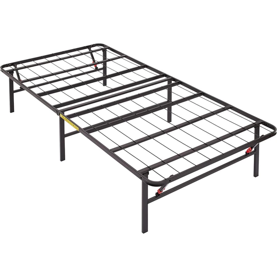 Amazon Basics 14" Foldable Metal Twin XL Platform Bed for $88