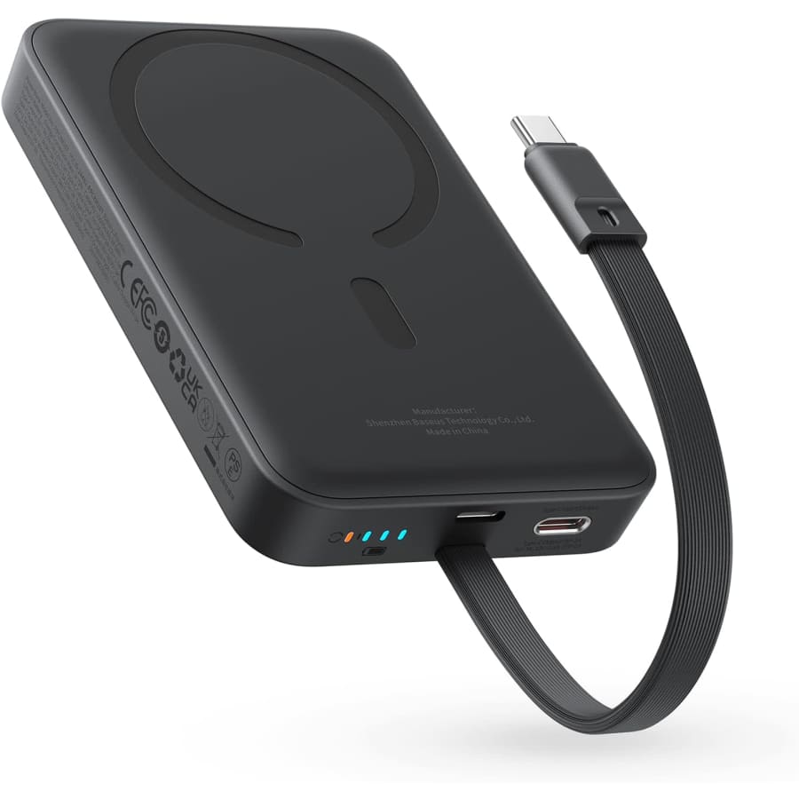 Baseus 30W PD 2-in-1 Magnetic Power Bank for $32
