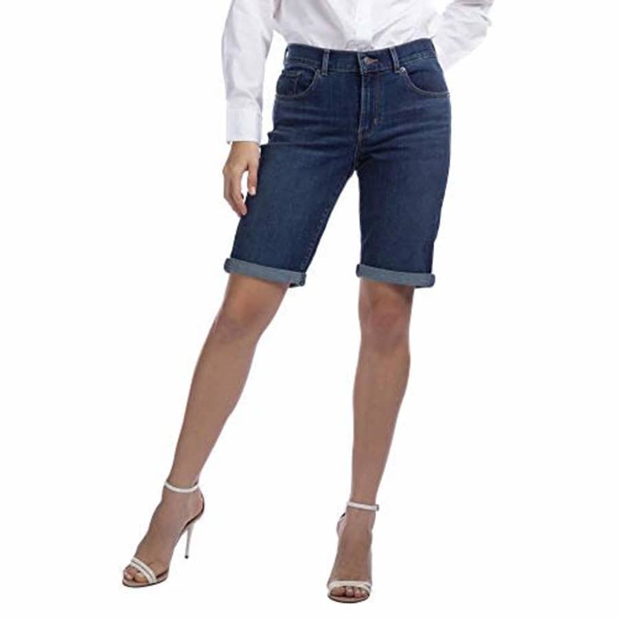 Levi's Women's Bermuda, Lapis Maui Dive Shorts - Dark Indigo, 00 for $25