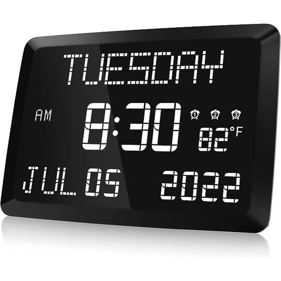 Raynic 11.5" Digital Calendar Clock with Temperature for $36 Raynic 11.5" Digital Calendar Clock with Temperature for $36