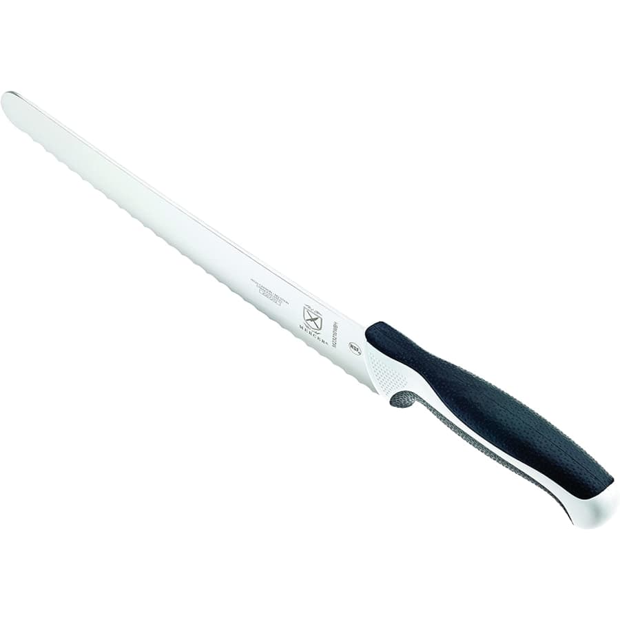 Mercer Culinary 10" Millennia Wide Wavy Edge Bread Knife for $25 Mercer Culinary 10" Millennia Wide Wavy Edge Bread Knife for $25