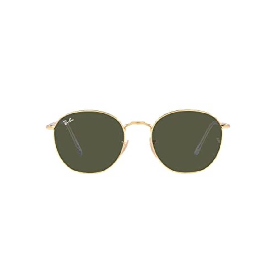 Ray-Ban RB3772 Rob Round Sunglasses, Gold/Green, 54 mm for $180