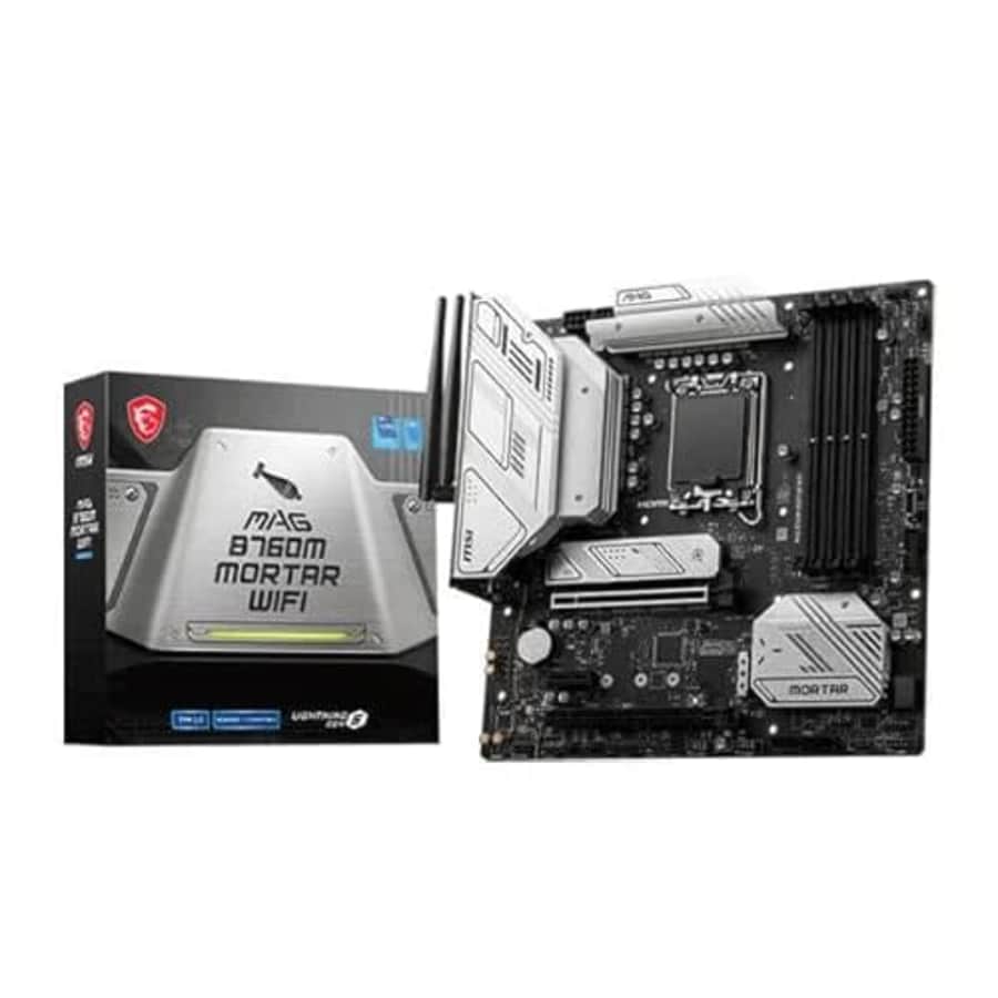 MSI MAG B760M Mortar WiFi Gaming Motherboard (Supports 12th/13th Gen Intel Processors, LGA 1700, for $235 MSI MAG B760M Mortar WiFi Gaming Motherboard (Supports 12th/13th Gen Intel Processors, LGA 1700, for $235