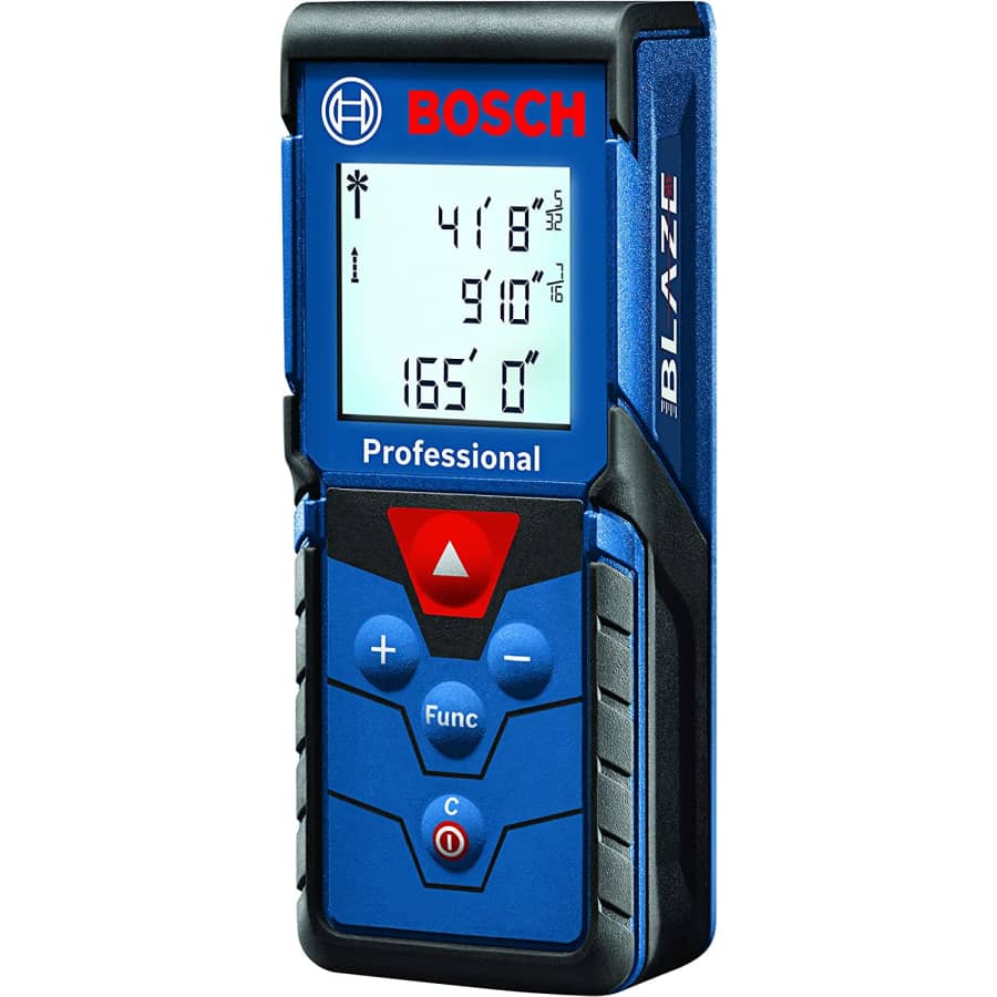 Bosch Blaze Pro 165-Foot Laser Distance Measure for $74 Bosch Blaze Pro 165-Foot Laser Distance Measure for $74