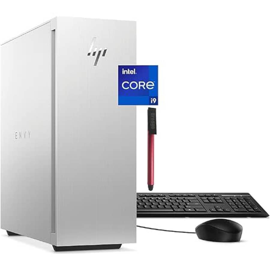 HP 2023 Envy Gaming Tower Business Desktop Computer, 12th Gen Intel 16-Core i9-12900, 128GB DDR4 for $2,399 HP 2023 Envy Gaming Tower Business Desktop Computer, 12th Gen Intel 16-Core i9-12900, 128GB DDR4 for $2,399