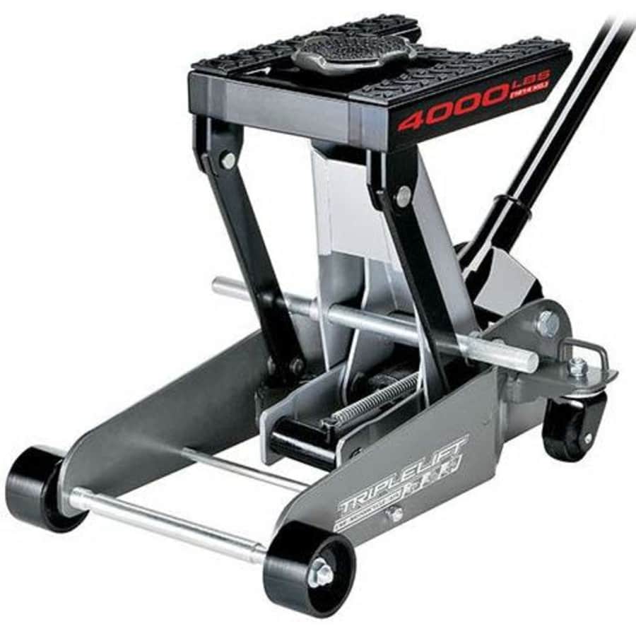Powerbuilt 4,000-lb. Triple Lift Floor Jack for $100