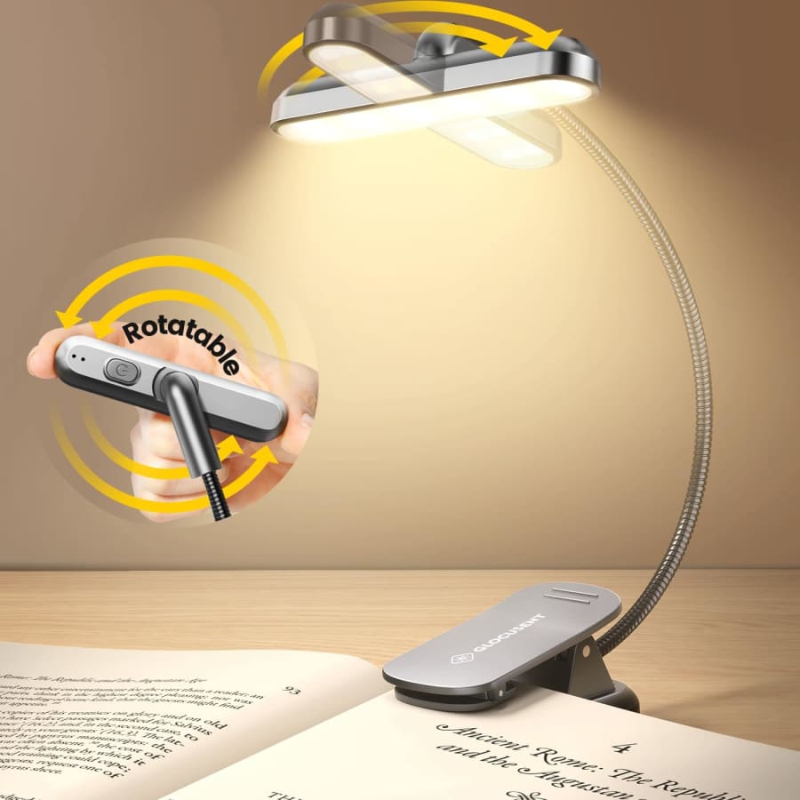 Rotatable LED Book Light for $16