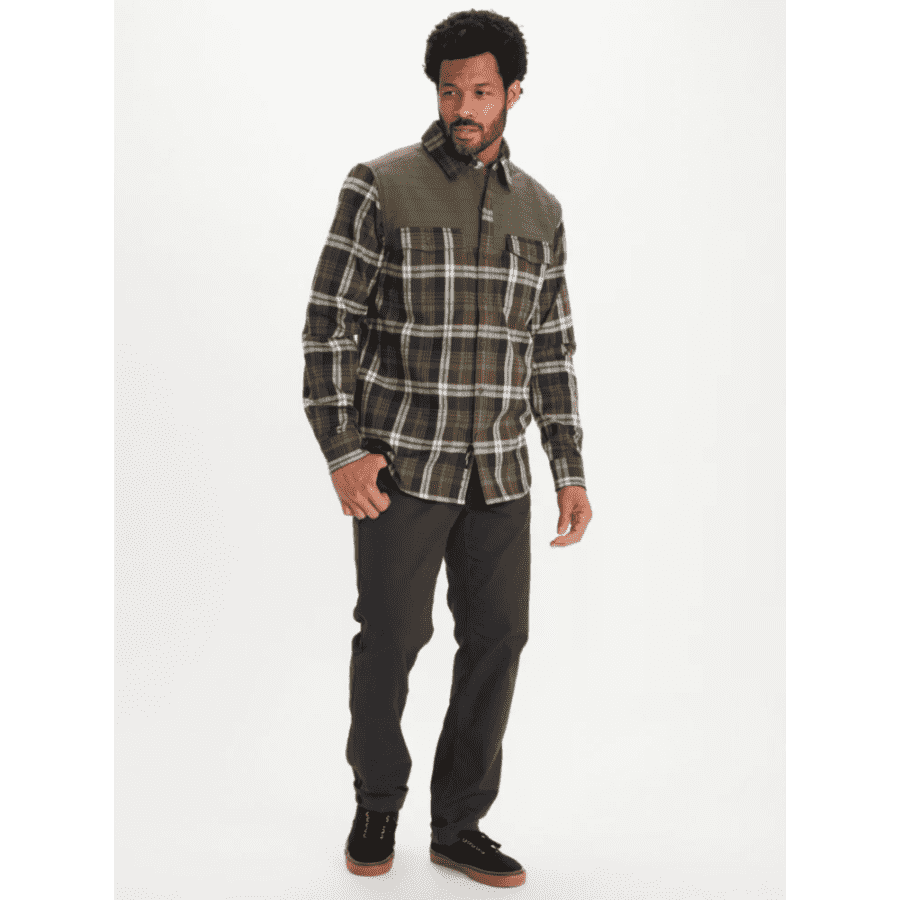 Marmot Men's Needle Peak Midweight Flannel Shirt for $48