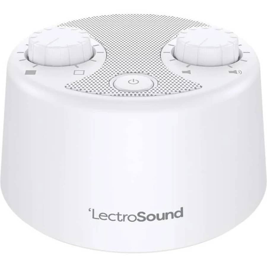 LectroSound White Noise Machine for $12